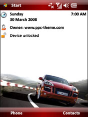 Red Porsche ppc theme